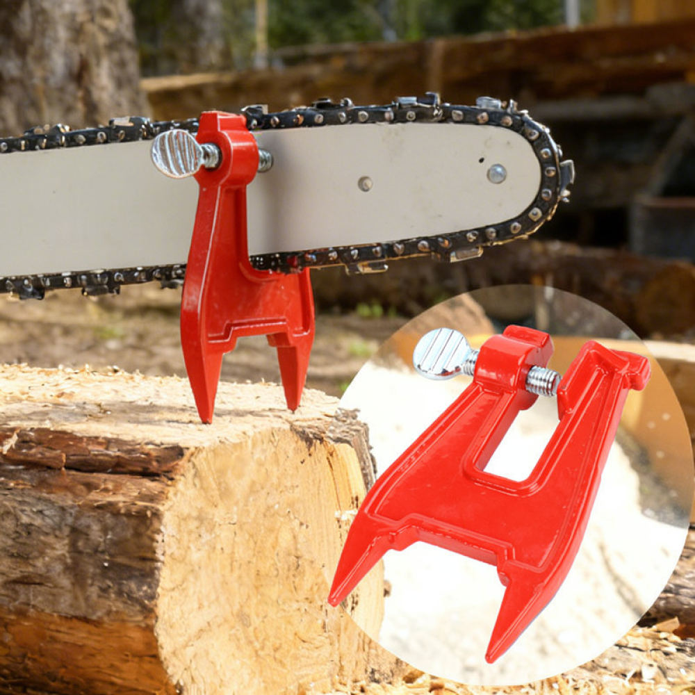 Outdoor Power Bar - Chainsaw Bar Clamp Vise Sharpener Filing