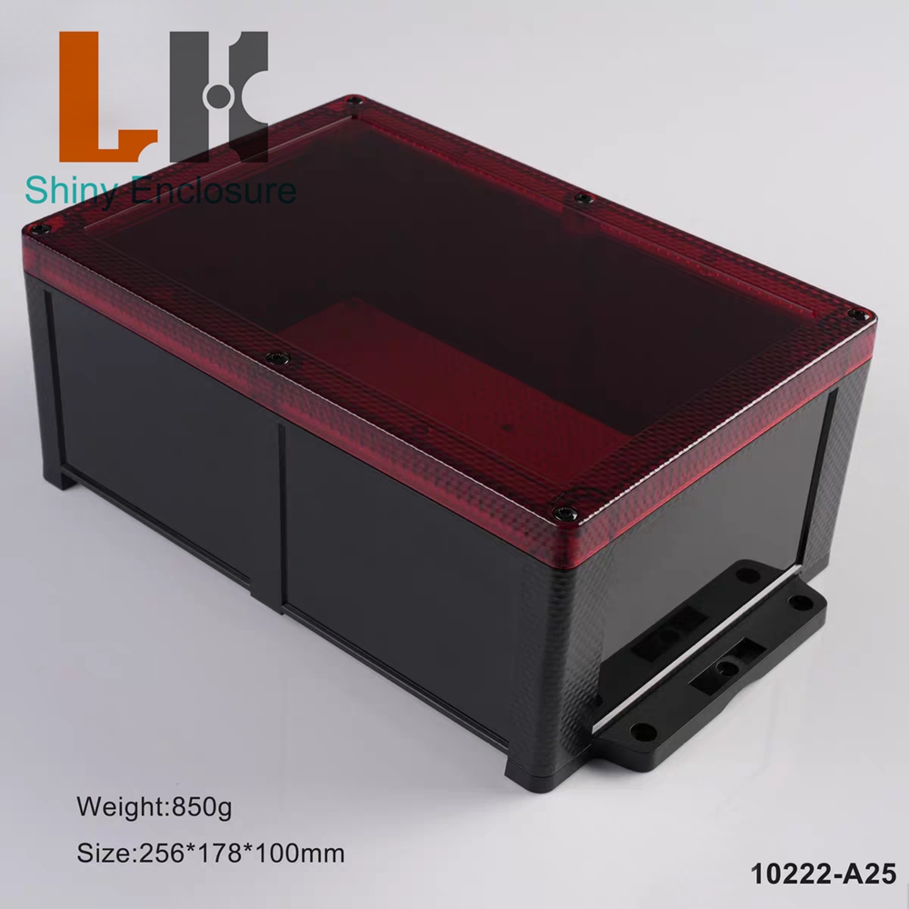 Outdoor Power Junction Box - 256x178x100mm Plastic Enclosure IP68 Waterproof Power