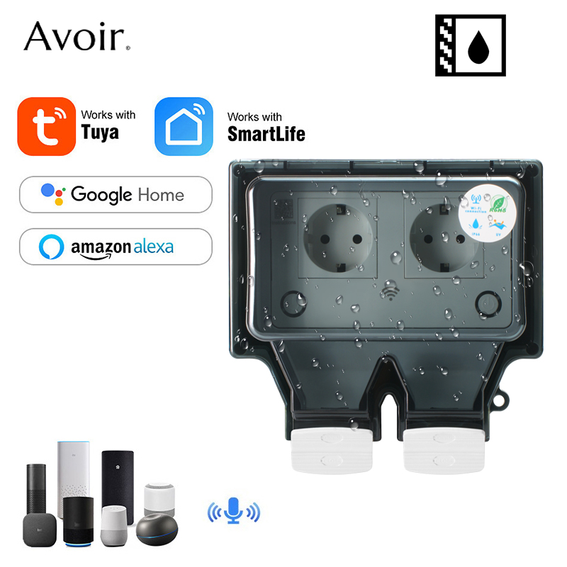 Avoir Tuya Wall Electrical Soc - Outdoor Power Parts review and price