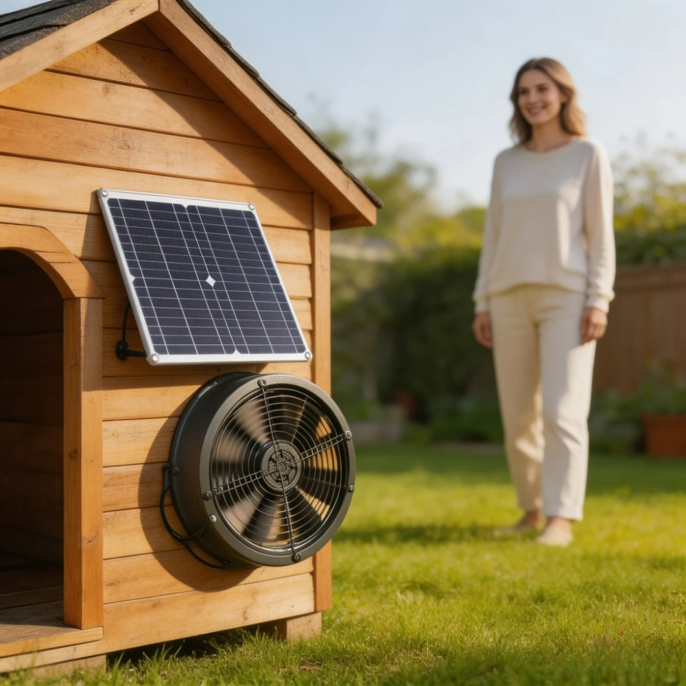 25W Solar Panel Powered Vent F - Outdoor Power Vent review and price