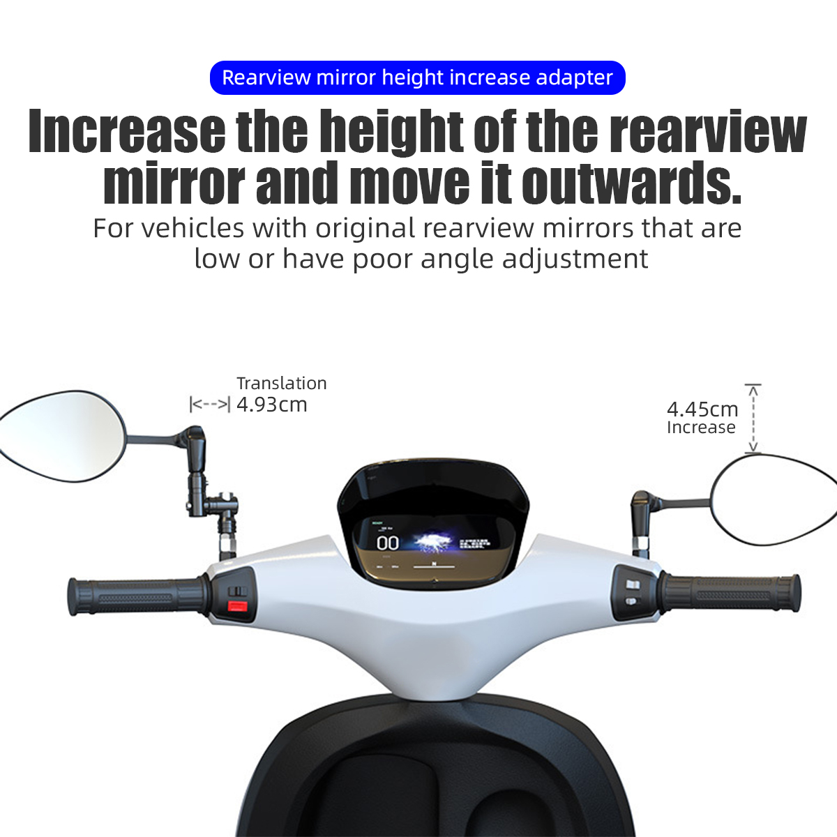 Motorcycle Mirror Mount Motorc - Outdoor Powersports review and price