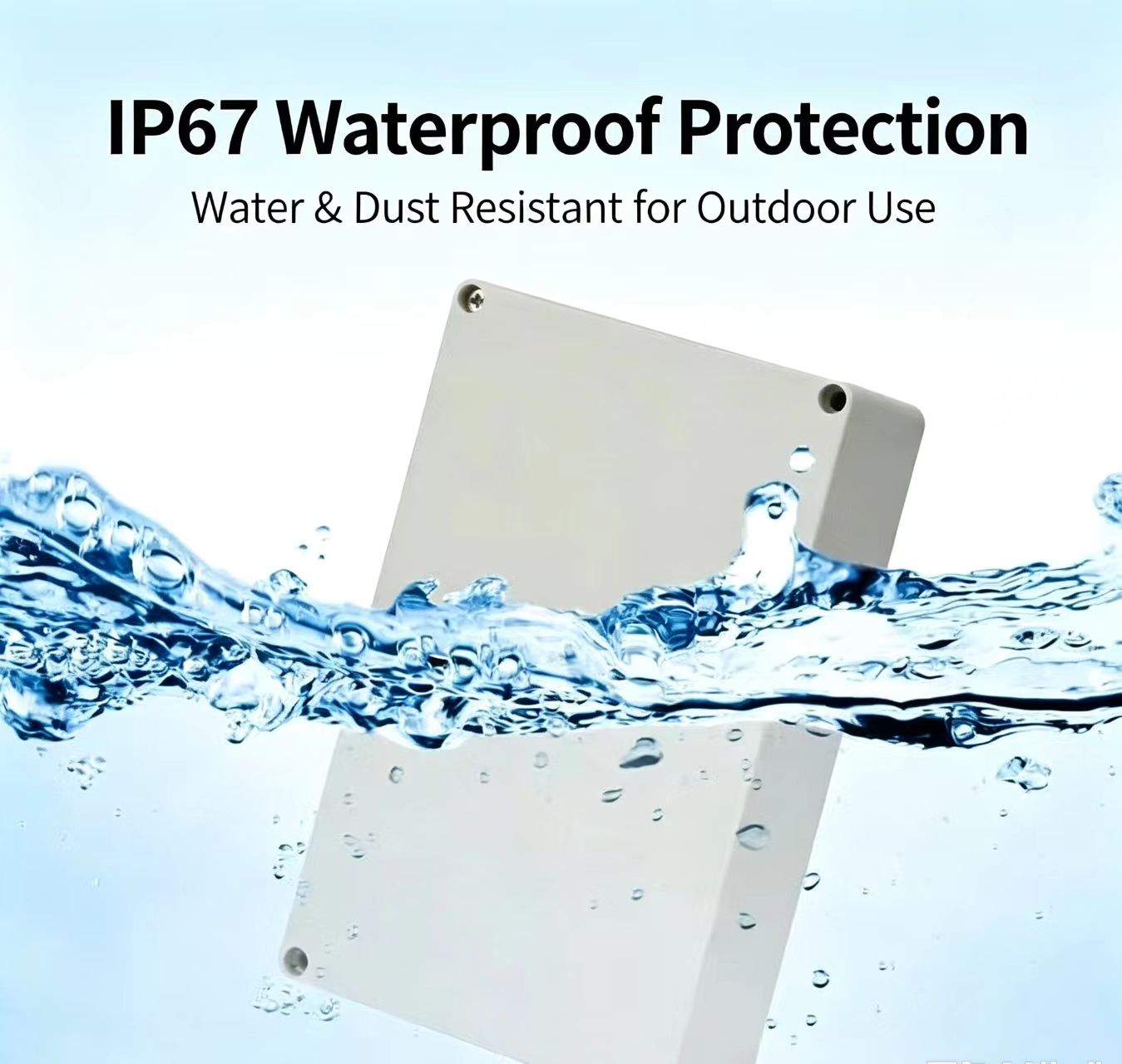 F‑Type New ABS IP67 Waterproof - Outdoor Power Junction Box review and price