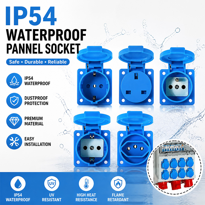 IP54 16A Waterproof Industrial - Outdoor Power Parts review and price