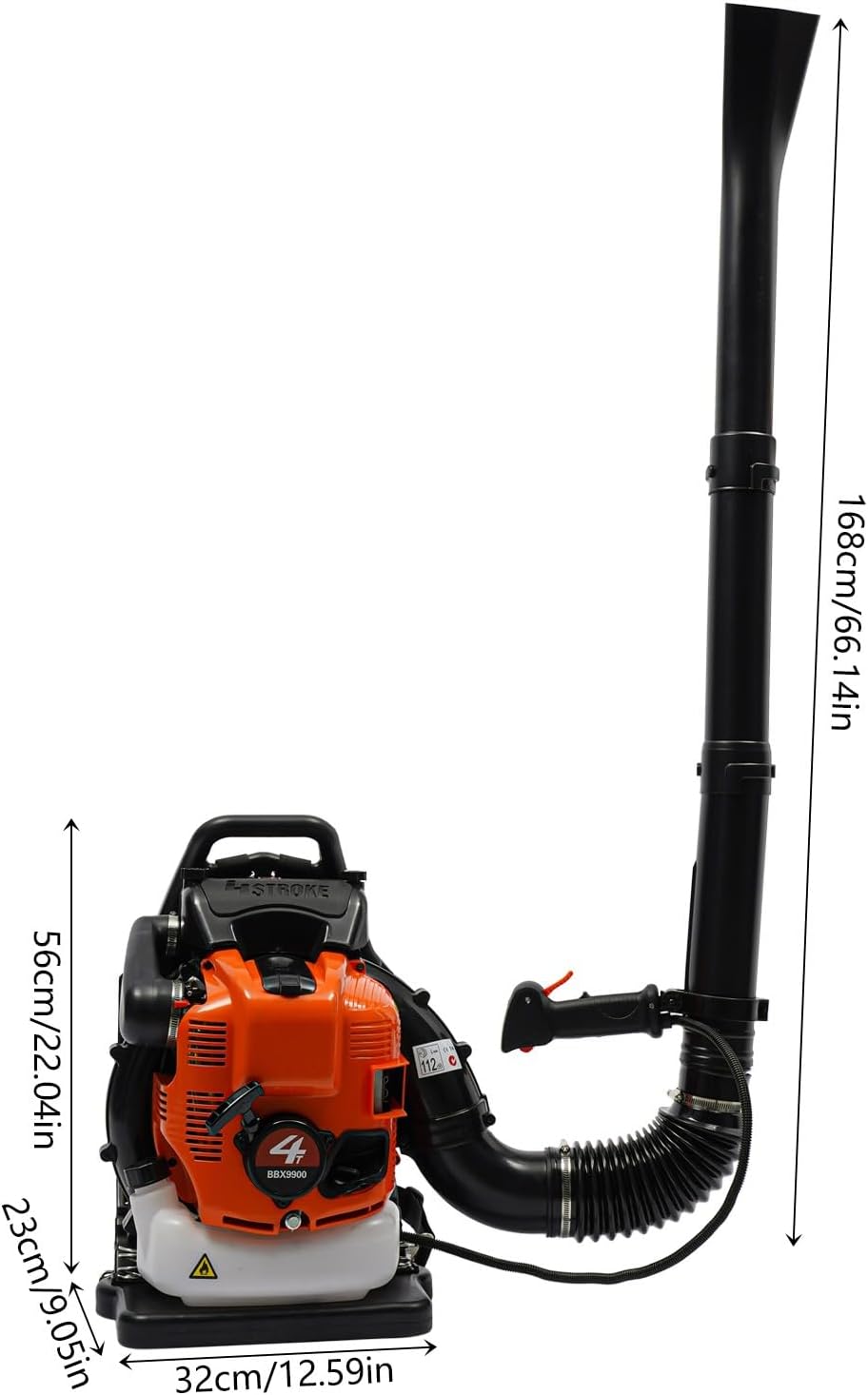 Gas Backpack Leaf Blower, 4 St - Snow Blower Single review and price
