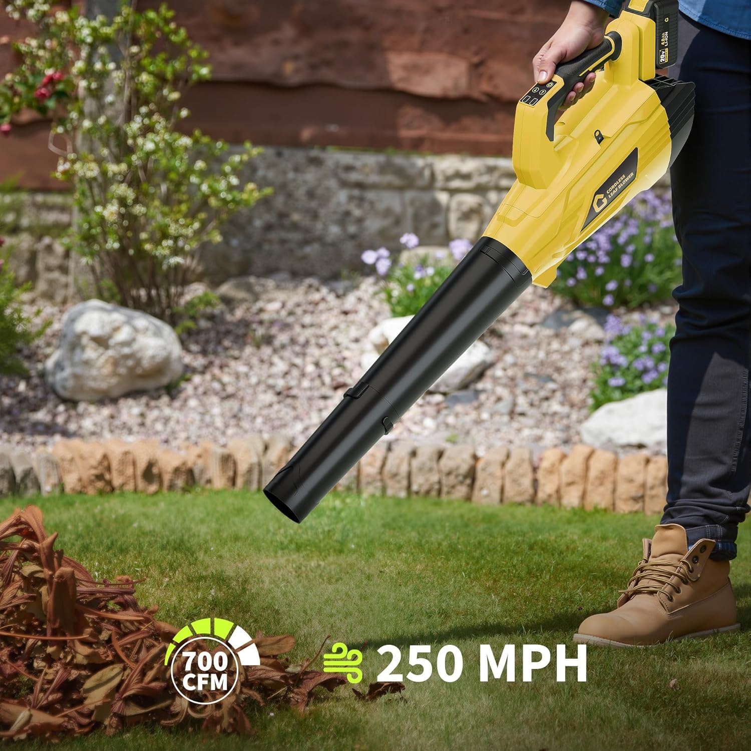 20V Cordless Leaf Blower 700 C - Leaf Blower Cordless review and price