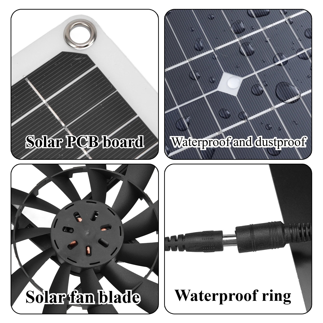 Outdoor Solar Powered Weatherp - Outdoor Power Vent review and price
