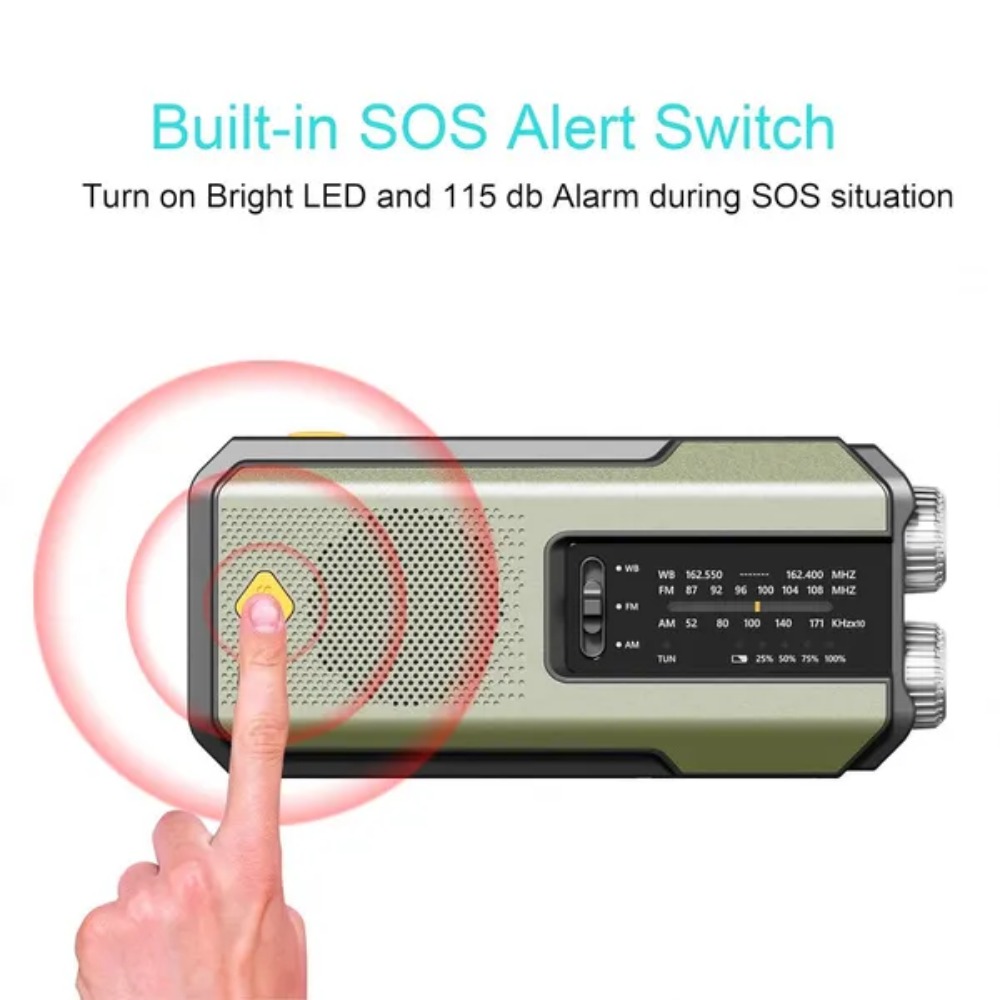 Emergency Solar Hand Crank NOA - Outdoor Power Equipment Brands review and price