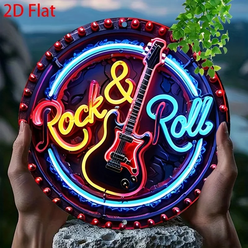 A Vintage Rock Neon Sign, 2Dfl - Outdoor Power Bar review and price