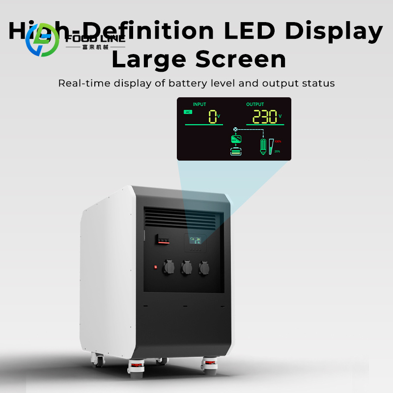 Customized 2500W‑12KW LiFePO4  - Ups Power Supply Outdoor review and price