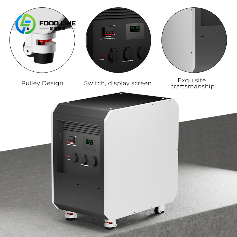 Customized 2500W‑12KW LiFePO4  - Ups Power Supply Outdoor review and price